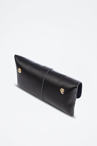 Sac bandoulière en cuir Auronzo - Noir