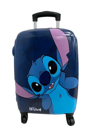 Mala de cabine (S) Stitch Lilo e Stitch Disney - Azul-marinho - ABS - Policarbonato - Preto, azul e rosa