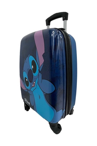Mala de cabine (S) Stitch Lilo e Stitch Disney - Azul-marinho - ABS - Policarbonato - Preto, azul e rosa