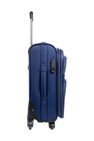 Set de 3 valises (S/M/L) - Nylon - Bleu