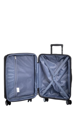 Set de 3 valises - PP - Verrou TSA  foncé - Gris