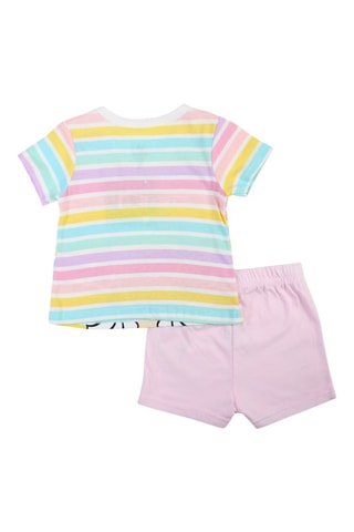 Camiseta y short Mickey Disney - Rosa - Rosa