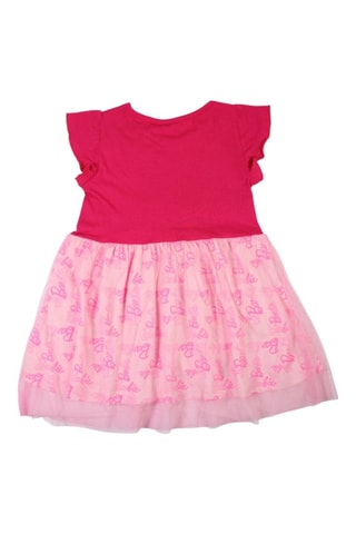 Vestido Barbie  - Azul, violeta y rosa