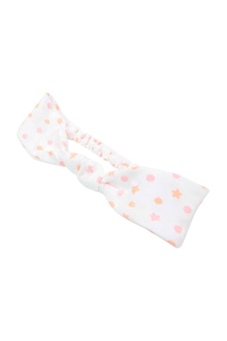 Vestido y cinta para el pelo Bambi Disney - Blanco y rosa - Rosa