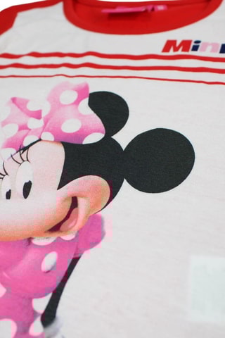 Camiseta y short Minnie Disney - Rojo - Blanco, negro y rojo