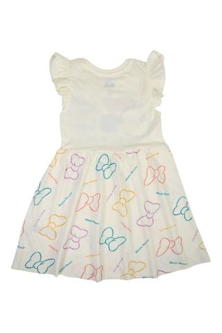 Vestido Minnie Disney - Beige - Beige, azul y rosa