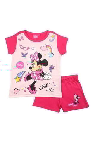 Conjunto de 2 prendas Minnie Disney - Fucsia - Rosa