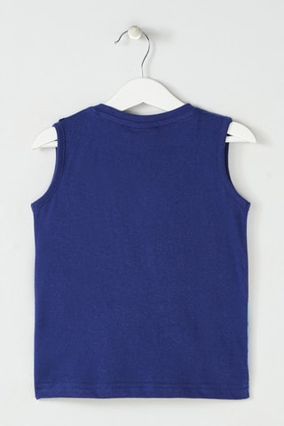 Camiseta de tirantes Lilo & Stitch Disney - Azul marino - Azul marino