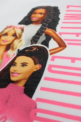 Camiseta Barbie  - Blanco