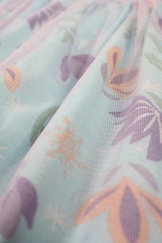 Vestido Frozen Disney - Malva - Blanco, azul y violeta