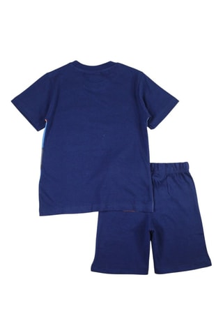 Camiseta y short Naruto Naruto Shippuden - Azul marino - Negro, azul y naranja