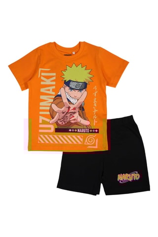 Camiseta y short Naruto Uzumaki - Naranja y negro - Naranja