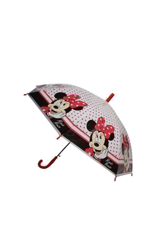 Paraguas automático Minnie Mickey Mouse Disney  - Rojo