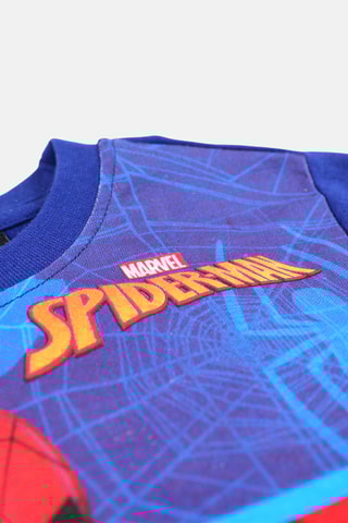 T-shirt e shorts Spider-Man Avengers Marvel - Blu