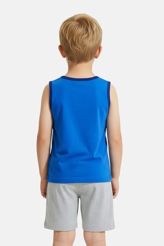 Camiseta de tirantes y short Sonic - Gris