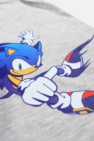 Camiseta de tirantes y short Sonic - Gris