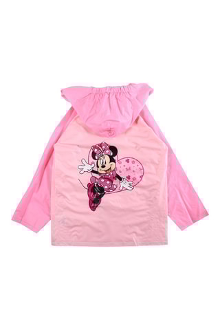 Impermeable con capucha Minnie Disney - Rosa