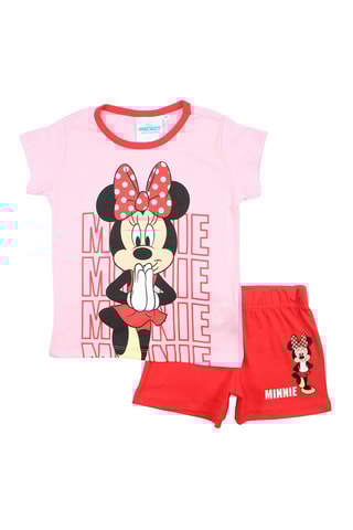 Conjunto de 2 prendas Minnie Disney - Rojo - Rojo