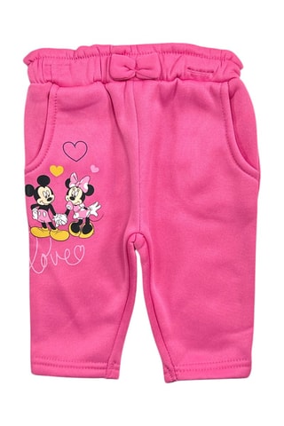 Sudadera y pantalón polares Minnie y Mickey Disney  - Rosa