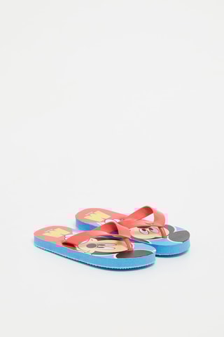 Chanclas Mickey Disney - Rojo y azul
