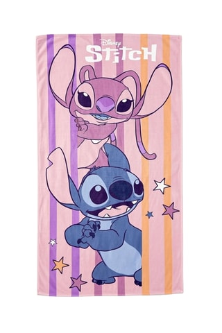 Toalla Lilo y Stitch Disney - Rosa