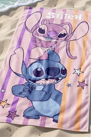 Toalla Lilo y Stitch Disney - Rosa