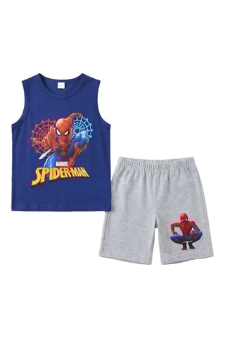 Camiseta de tirantes y short Spider-Man Los Vengadores Marvel - Gris