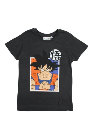 Camiseta y short Son Goku Dragon Ball Z - Beige, negro y naranja