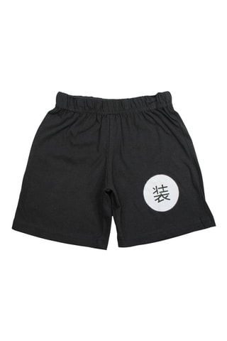 Camiseta y short Son Goku Dragon Ball Z - Beige, negro y naranja