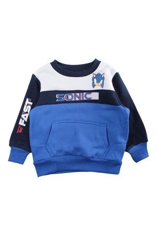 Sudadera y pantalón de chándal Sonic - Azul marino