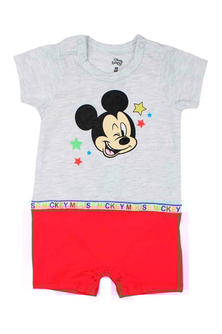 Mono Mickey Disney - Gris y rojo - Gris