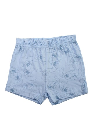 Camiseta y short Stitch Lilo y Stitch Disney - Azul y blanco - Azul