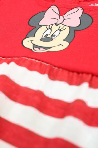 Conjunto de 2 prendas Minnie Disney - Blanco y rojo - Blanco y rojo