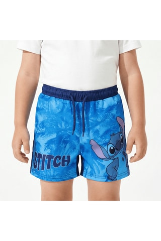 Bañador corto Lilo y Stitch Disney - Azul