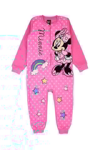 Mono con forro polar Minnie Disney  - Rosa