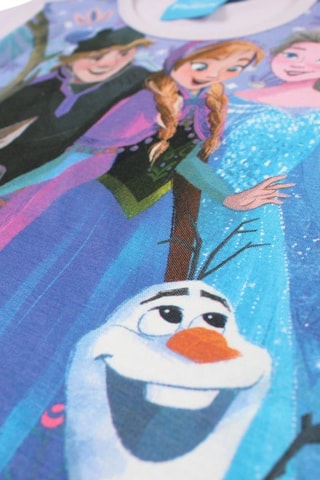 T-shirt en Short Frozen Disney - Paars - Blauw, zwart en paars