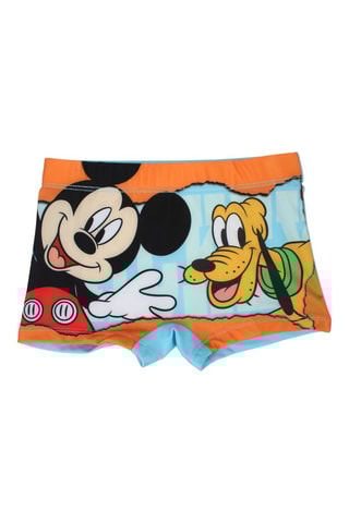 Bañador estilo bóxer Mickey y Pluto Disney - Naranja - Naranja