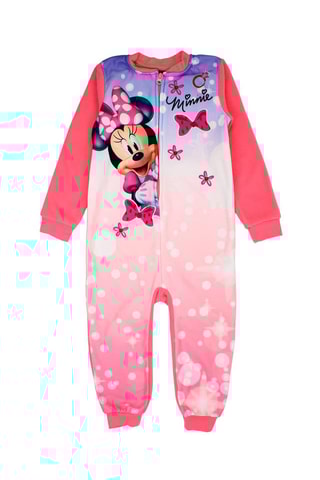 Mono con forro polar Minnie Disney  - Rosa