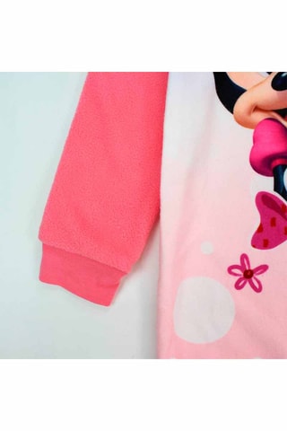 Mono con forro polar Minnie Disney  - Rosa