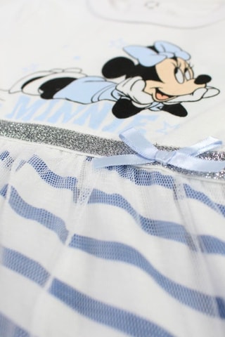 Vestido y cinta para el pelo Minnie Disney - Blanco - Blanco, negro y azul