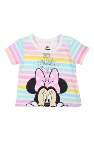 Camiseta y short Minnie Disney - Verde agua - Verde