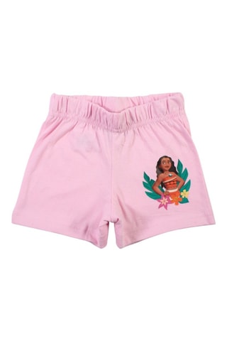 Camiseta y short Vaiana Disney - Blanco y rosa - Blanco