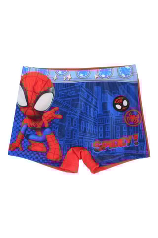 Bañador estilo bóxer Spider-Man Los Vengadores Marvel - Rojo - Rojo y azul