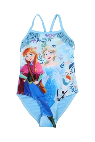 Bañador Elsa y Anna Frozen Disney - Azul - Azul