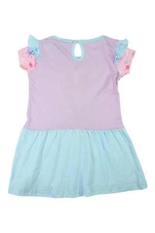 Short Elsa Frozen Disney - Celeste y rosa - Azul