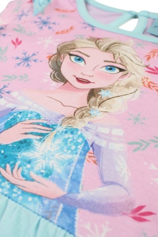 Short Elsa Frozen Disney - Celeste y rosa - Azul