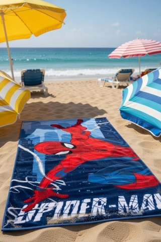 Toalla Spider-Man Los Vengadores Marvel - Azul