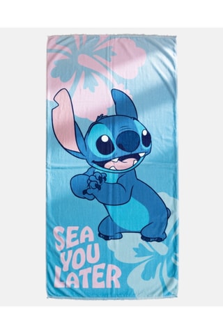 Toalla Stitch Lilo y Stitch Disney - Azul