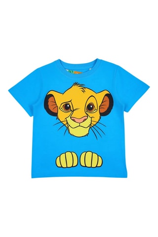 Camiseta y short Simba El Rey León Disney - Azul