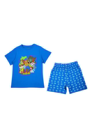 Camiseta y short La Patrulla Canina - Azul marino